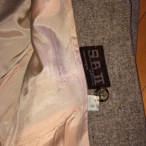 **Vintage** S.B. II By Bitterman 100% Wool Blazer - Picture 5 of 7